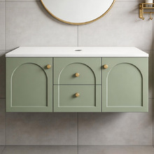Stevie 1200mm Wall Hung Single Vanity with Stone Countertop